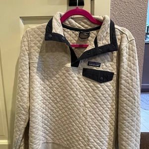 Patagonia quilt quarter zip jacket